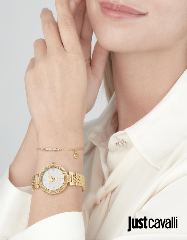 JUST CAVALLI Ladies Watch with Bracelet